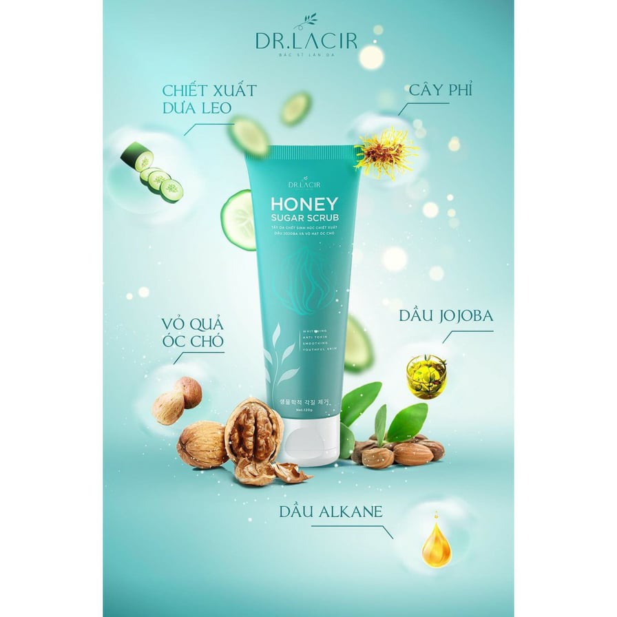 Tẩy Da Chết Sinh Học Lamer care - dr.Lacir Không Gây Bào Mòn Da Không Chứa Cồn