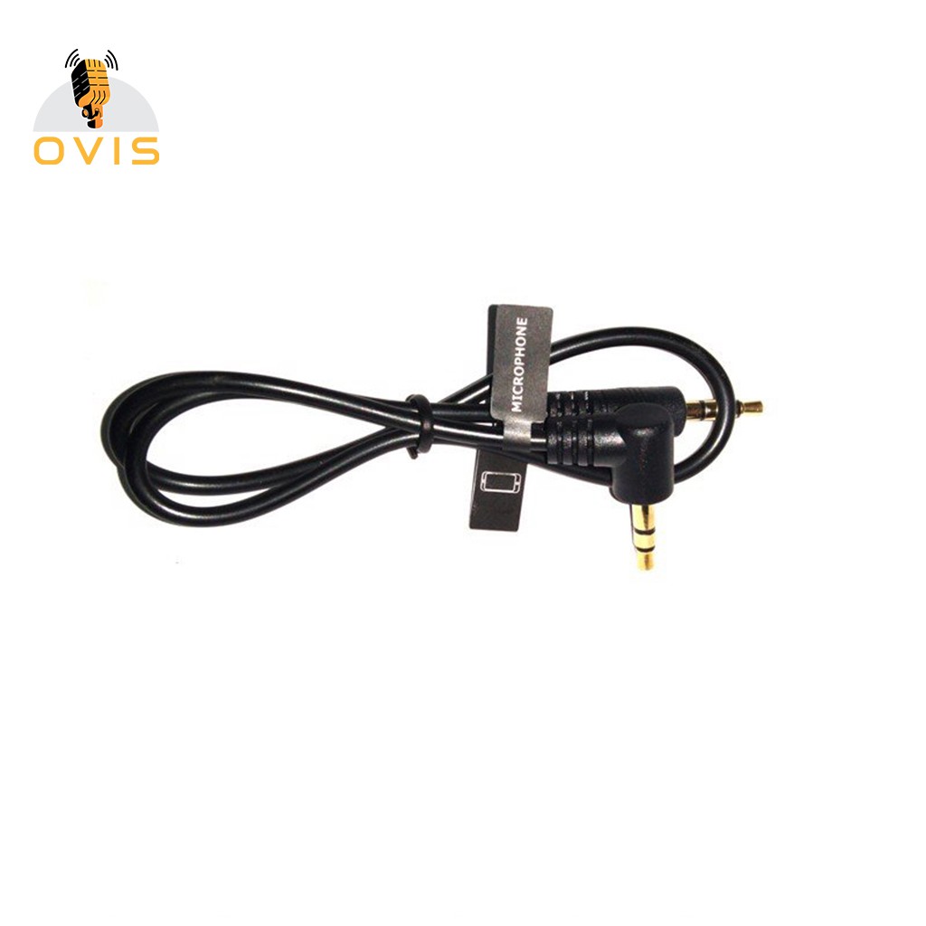 Cáp Âm Thanh 3.5 Mm 2 Đầu Đực, Kết Nối Micro Với Điện Thoại  | Boya Cab3.5