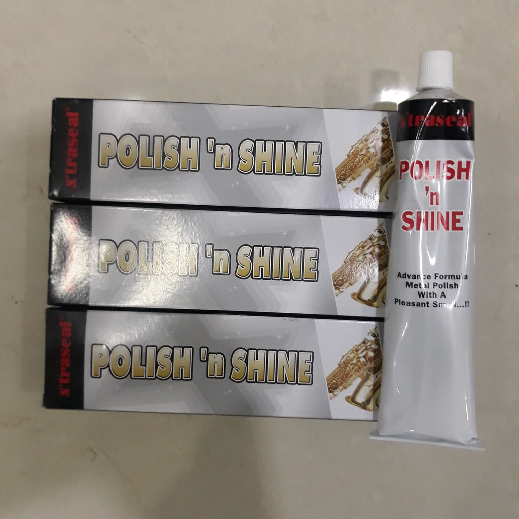 Kem đánh bóng kim loai polish'n shine 100g/ Dầu đánh bóng kim loại - kem đánh bóng lư đồng, inox, đồng, đồng hồ