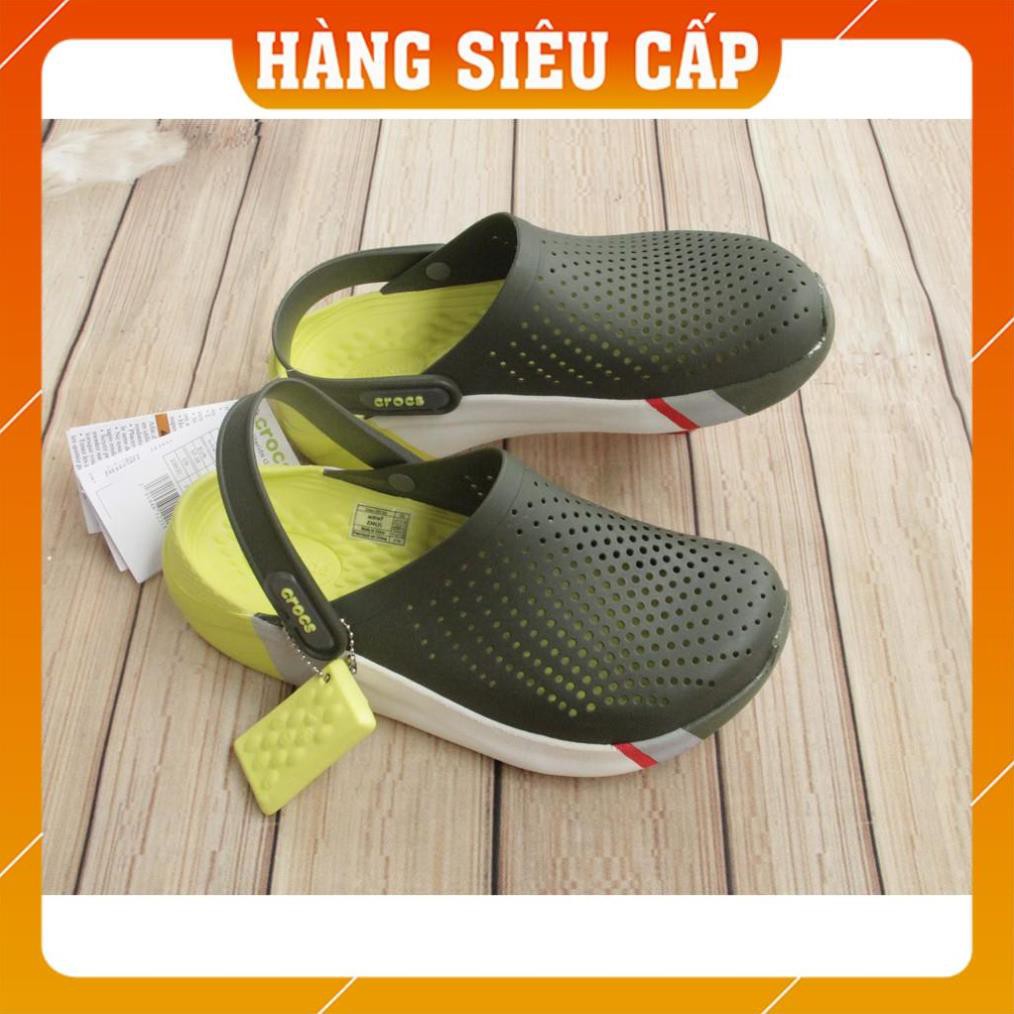 FreeShip - Hàng cao cấp [GIÁ HỦY DIỆT- HÀNG XỊN] Dép bít mũi, giày sục nhựa Literide siêu mềm êm đế CAMO | BigBuy360 - bigbuy360.vn
