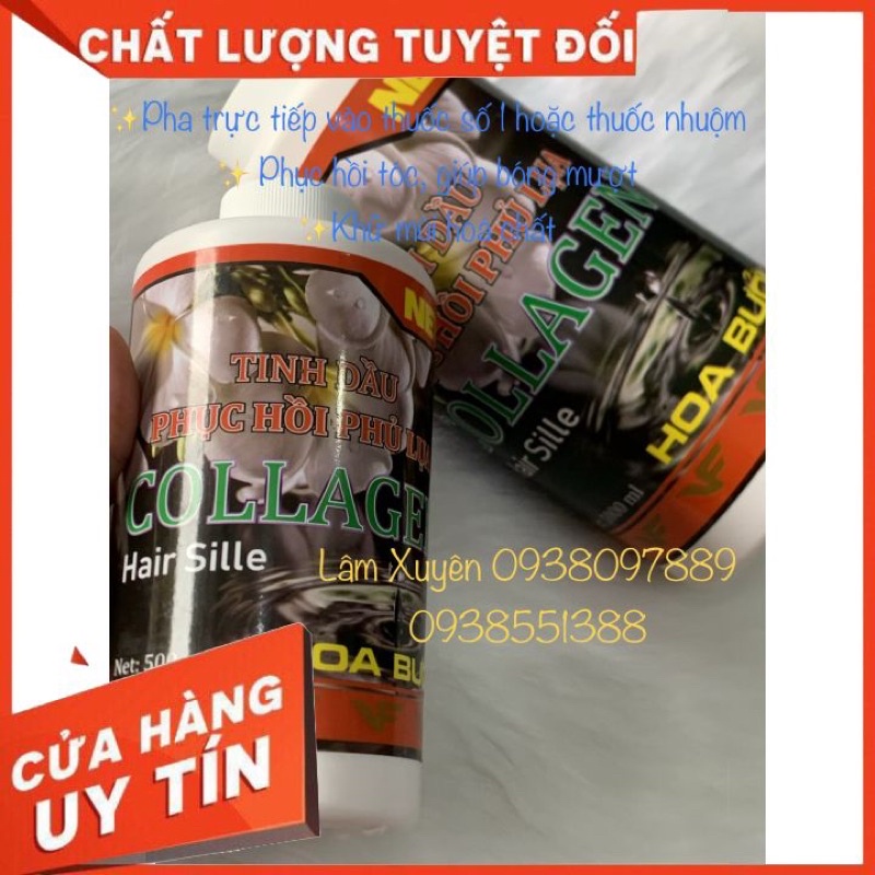 [FREESHIP] Tinh dầu serum phục hồi phủ lụa 1000ml pha hoá chất uốn duỗi nhuộm phủ bóng TVF hoa bưởi bảo vệ tóc bóng tóc