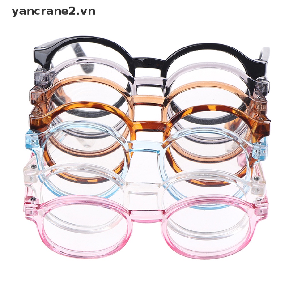 1 Mắt Kính Tròn Trong Suốt 9CM Dành Cho Búp Bê 1 / 6 {yancrane2.vn}