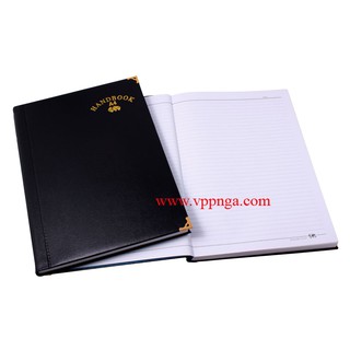 [MUA SỈ GIẢM 10%] Sổ viết cầm tay da A4, Handbook (dày) 200tr (1 cuốn)