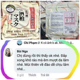 Mặt nạ sake Nhật 33 miếng