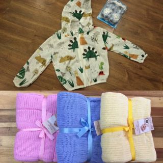 Set áo chống nắng + chăn lưới giá 200k cho bé iu