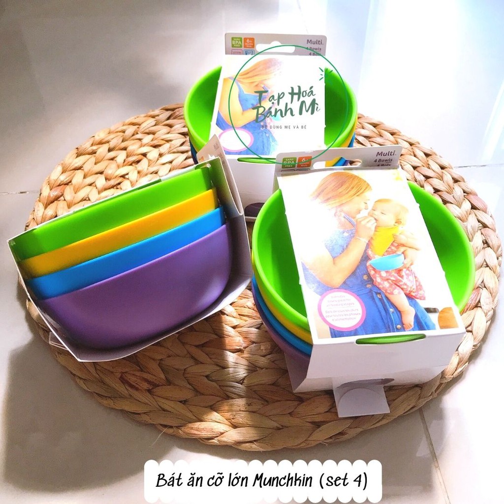 Bát / Tô ăn cỡ lớn Munchkin (lẻ và set)
