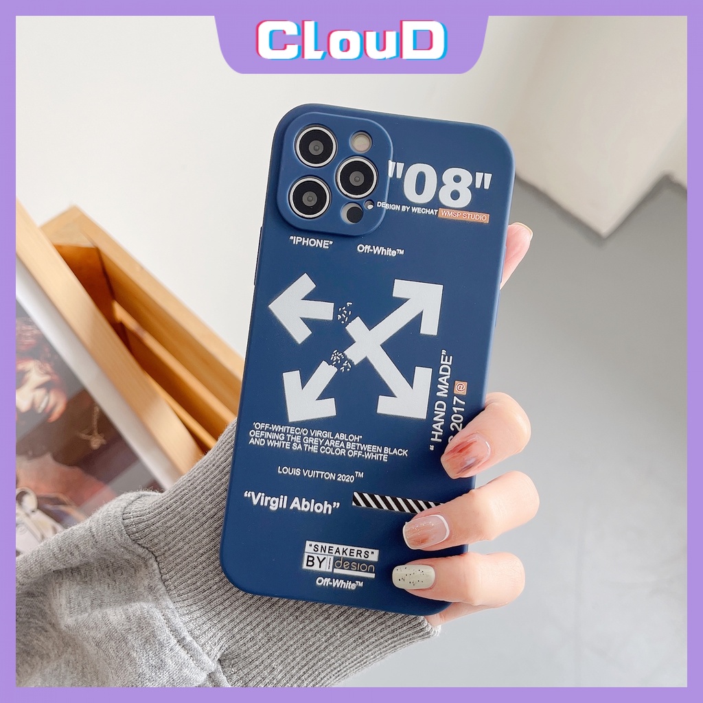 OFF-WHITE Ốp Điện Thoại Cạnh Mềm Chống Sốc Cho Xiaomi Mi 11 Lite 10T 10 Redmi 10 9A 9t 9 9c POCO M3 Pro X3 NFC Note10 10s 10pro 9 8