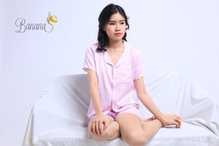 [SALE] Pijama lụa thô Thái quần sooc