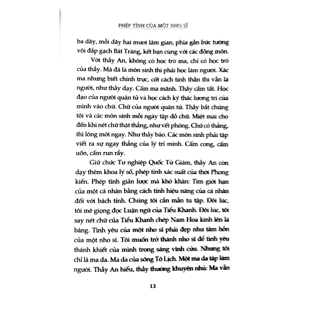 Sách - Phép Tính Của Một Nho Sĩ