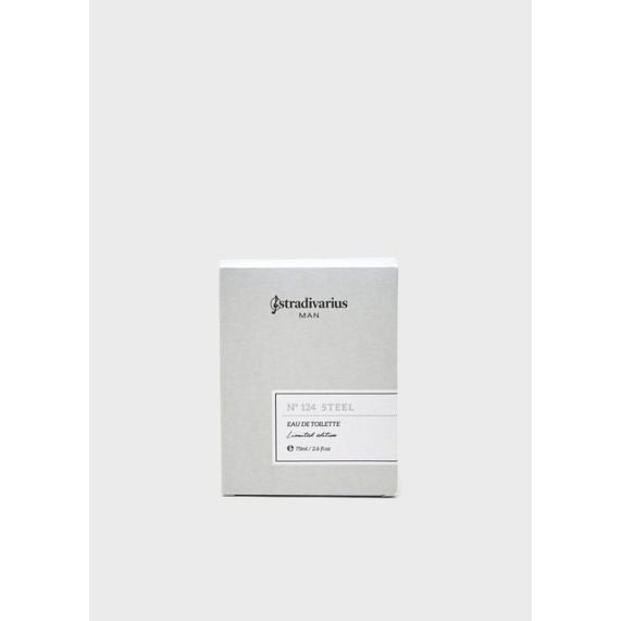 Nước hoa nam Stradivarius No 124 Steel EDT 75ML