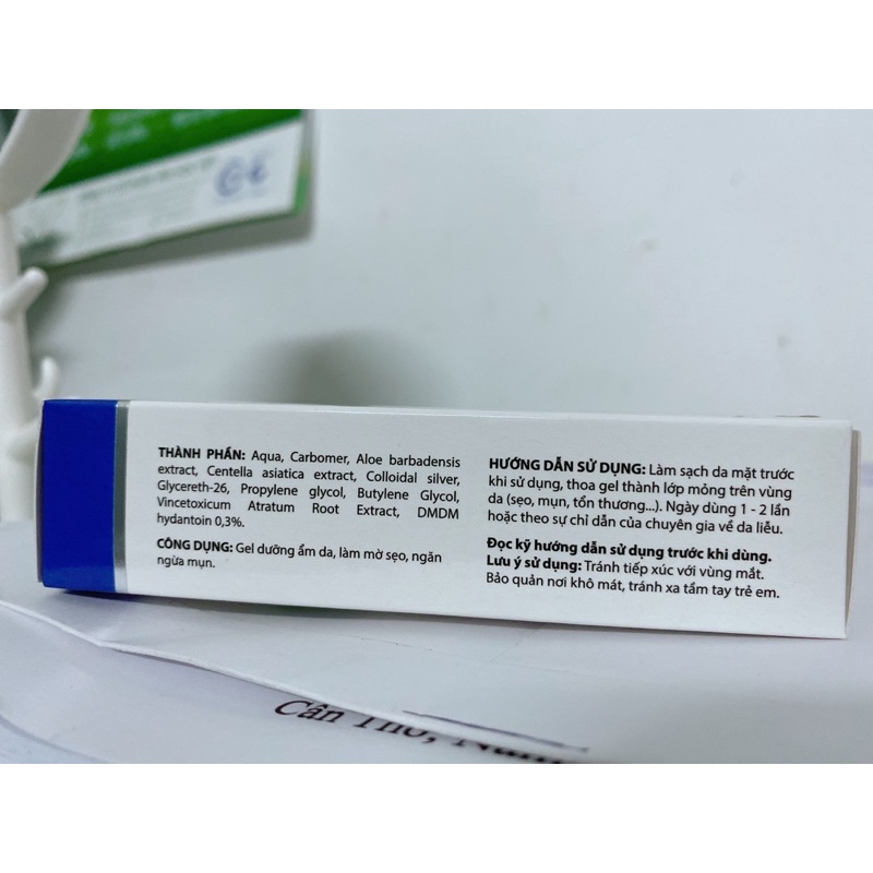 GEL DƯỠNG ẨM, LÀM MỜ SẸO Mybestie NANO BẠC 15g