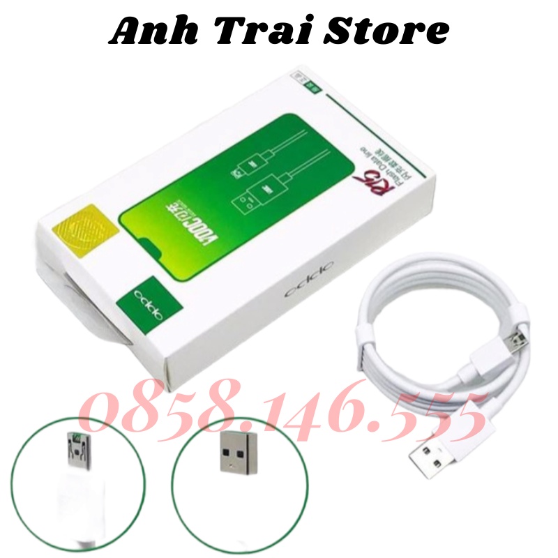 BỘ SẠC VOOC Bộ Sạc Nhanh OPPO R15 - 5V 4A - Cam kết loại xịn - thích hợp các dòng máy android