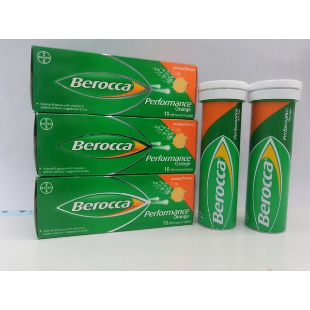 Sủi khoẻ beroca berocca 1 tube 10 viên | Thế Giới Skin Care