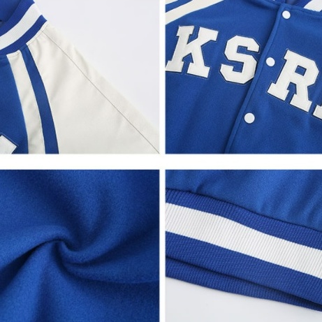 Áo Khoác Bóng Chày nam  ifashion cotton unisex  varsity jacket phong cách Hàn Quốc  áo khoác gió 2 lớp  from rộng áo bóng chày nữ