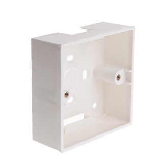 86X86 PVC Junctions Box Wall Mount For Switches Socket Base