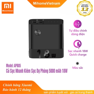 Củ Sạc Nhanh ZMI APB05 Kiêm Sạc Dự Phòng 5000 mAh 18W