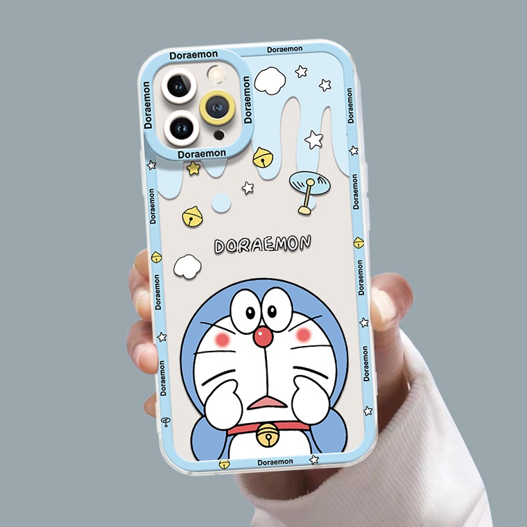 Ốp Điện Thoại TPU Mềm Trong Suốt Chống Sốc In Họa Tiết Hoạt Hình Cho IPhone 14 13 12 Pro X XR XS Max 6 6S 7 8 Plus