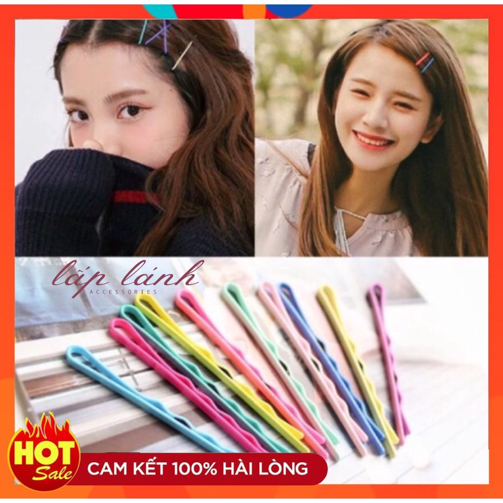 [HOT] KẸP MÁI CẦU VỒNG ĐỦ MÀU SẮC PHONG CÁCH 8X 9X THỜI TRANG CÁ TÍNH NỔI BẬT DỄ THƯƠNG 222KM017