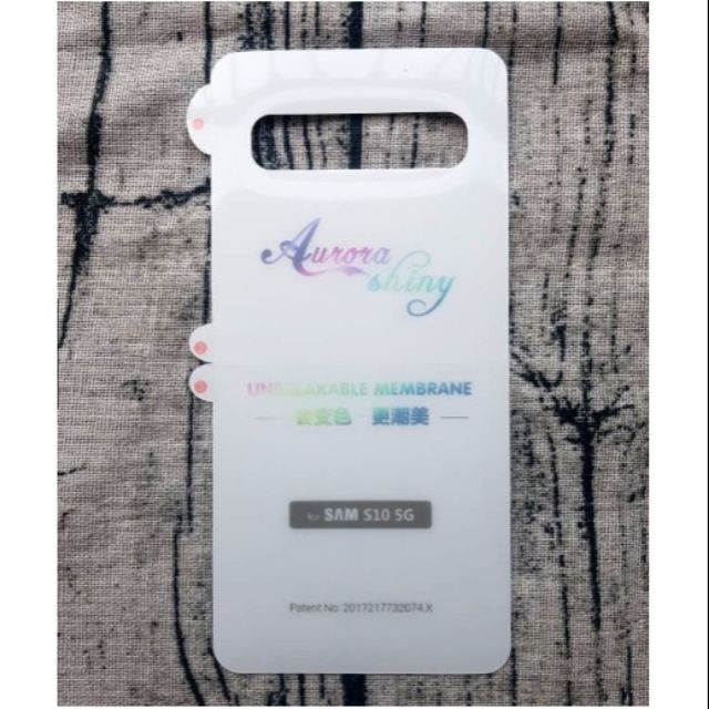 Dán dẻo PPF samsung S10 5G mặt sau