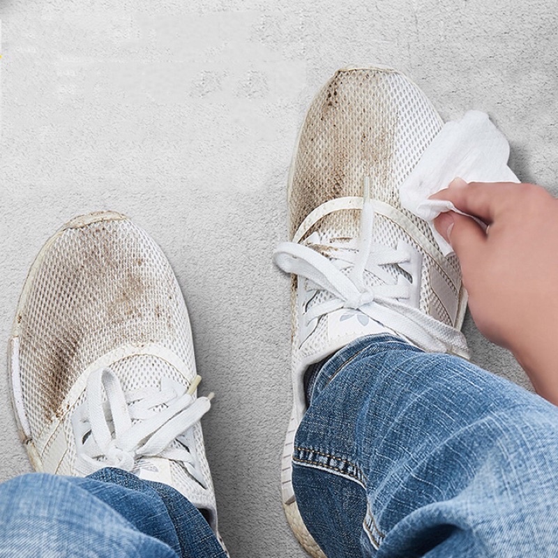 Khăn ướt lau giày sneaker wipes 30 tờ