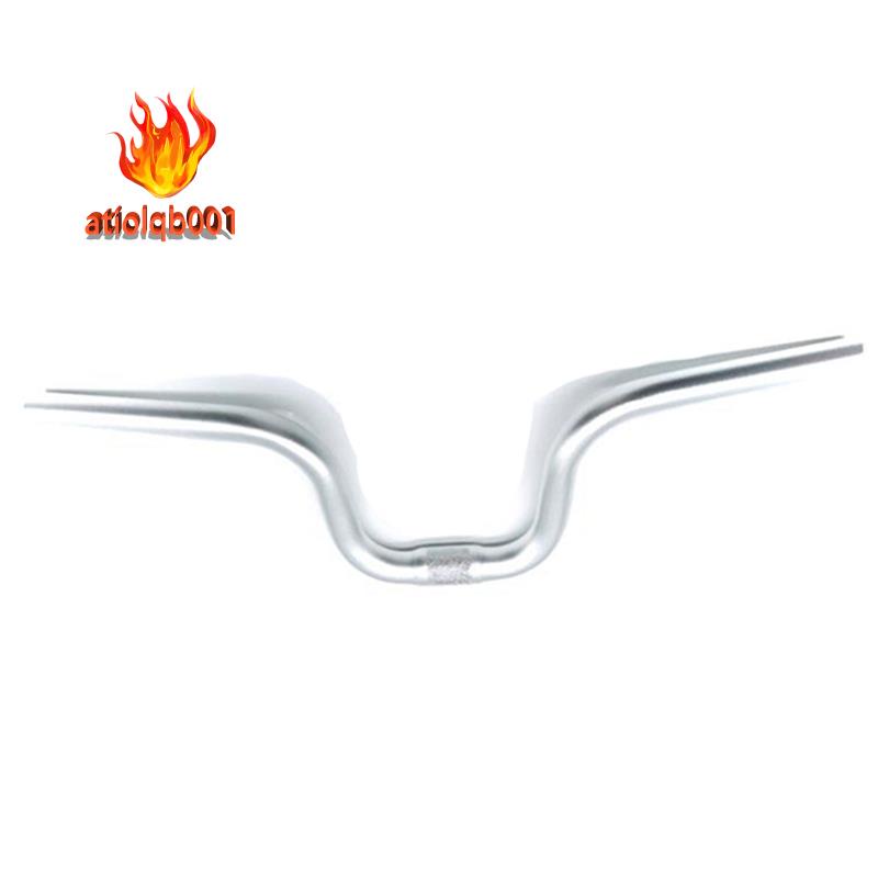 Tay Lái Xe Đạp Chữ M 530mm 25.4mm 140mm Bằng Hợp Kim Nhôm Cho Brompton