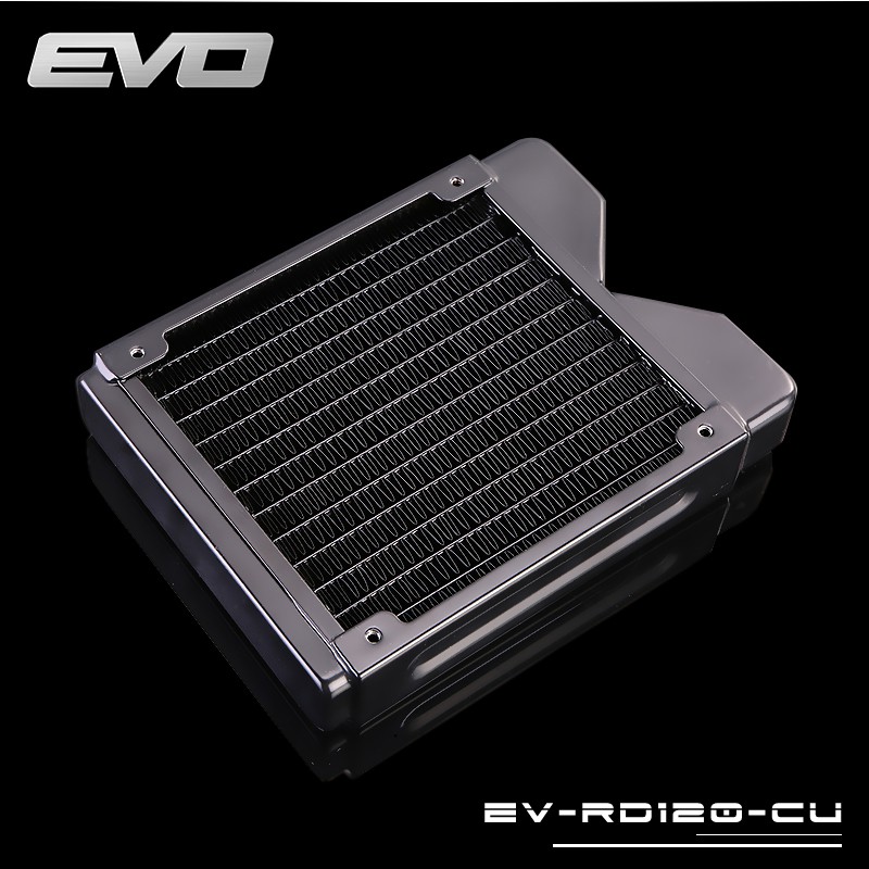 Tản nhiệt nước Radiator máy tính Computer water cooling rad 120mm EVO 120CU tản nhiệt nước custom - Hyno Store