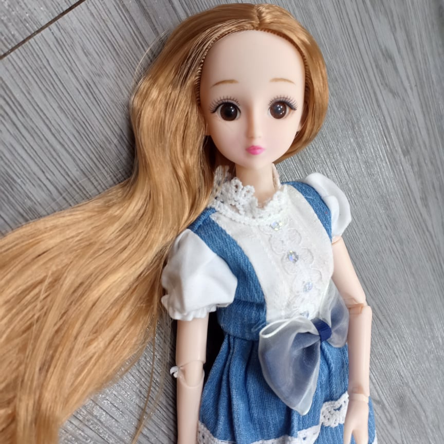Búp bê công chúa Lisa cao 36cm mẫu mới tóc thẳng