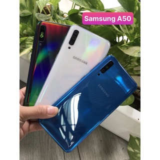 VỎ BỘ SAMSUNG A50 zin - gồm lưng,xương,sườn,phím,cụm kính camera