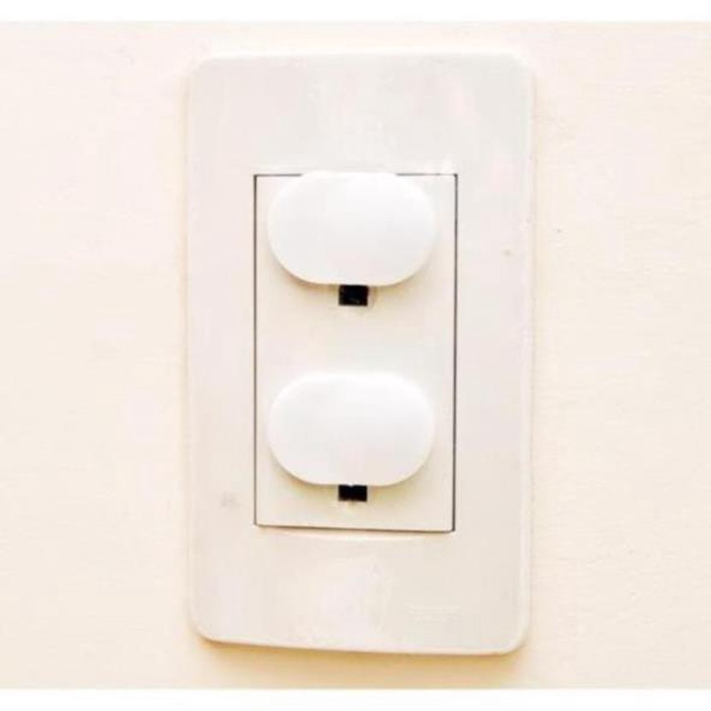 Combo 10 Nút bịt ổ điện nhựa an toàn cho bé và gia đình SK45 Shalla