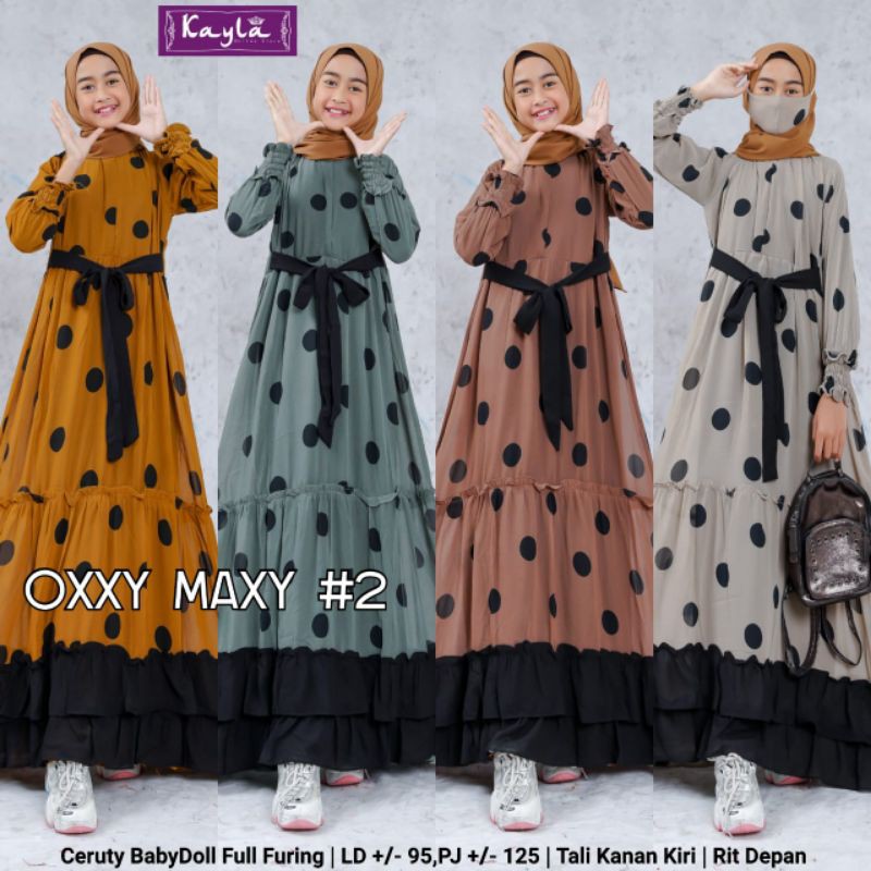 Oxy Maxy 2 / Gamis Ld 95 Dành Cho Nữ