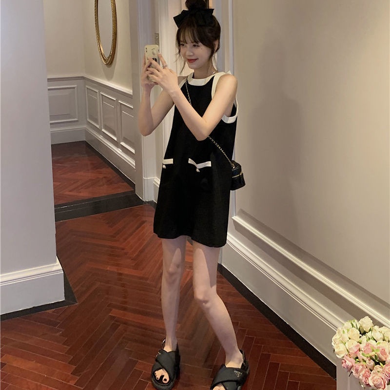 Đầm Sát Nách Thiết Kế Mới Thời Trang Mùa Hè Theo Phong Cách Hàn Quốc Cho Nữ