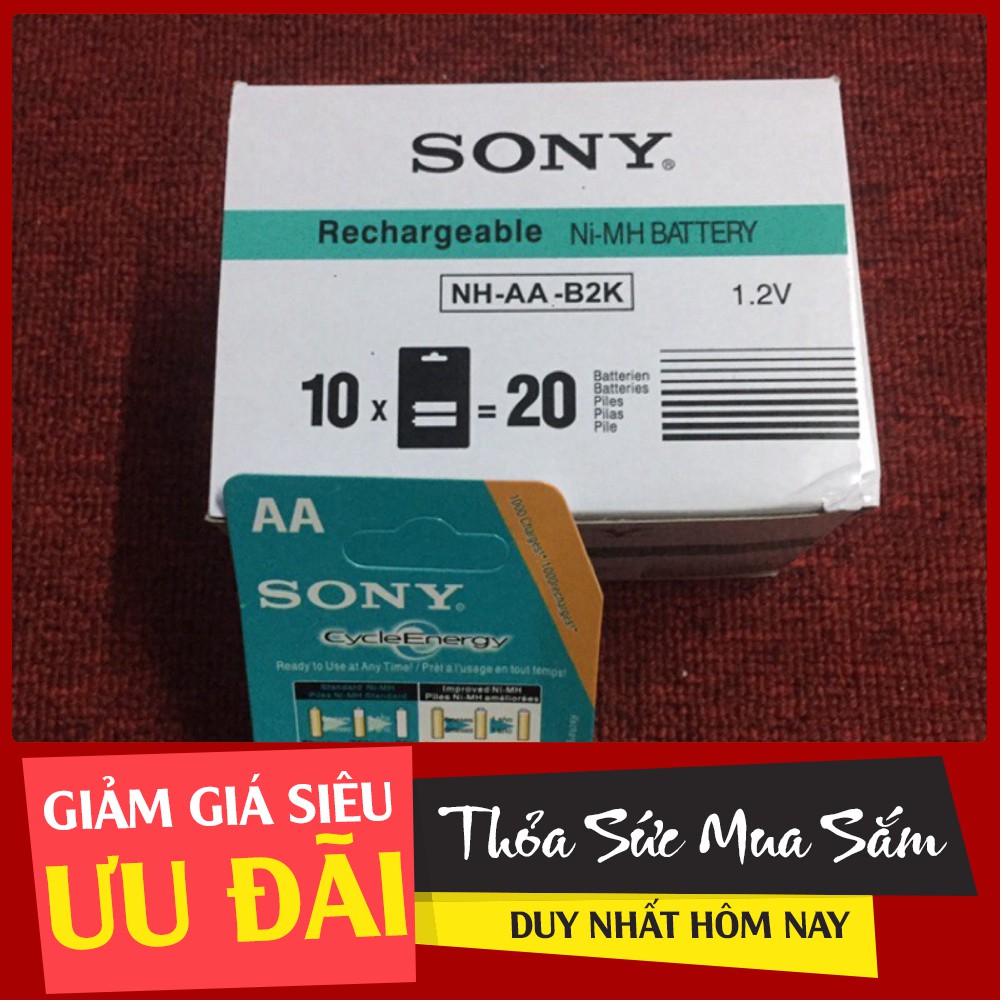 Pin sạc AA Sony