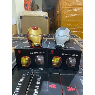 Loa Bluetooth hình đầu con chó đeo kính cực cool/Loa bluetooth Ironman