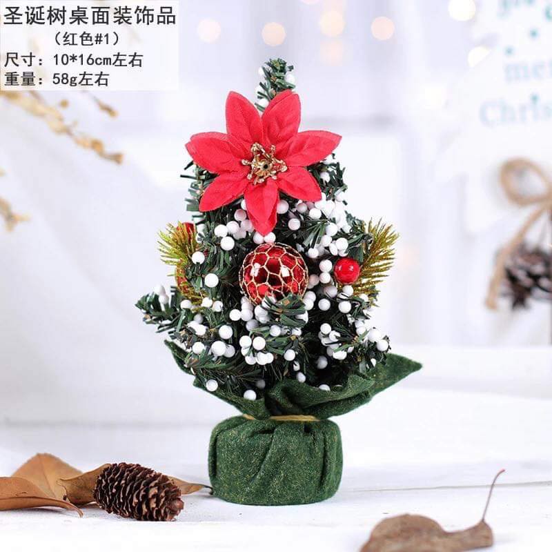 CÂY THÔNG NOEL MINI TRANG TRÍ CAO 20 CM