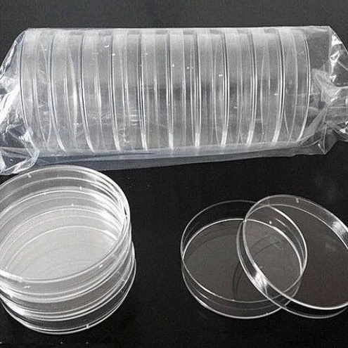 Đĩa Petri 90mm 1 ngăn, Jiangsu Huida, Trung Quốc, túi 10 chiếc