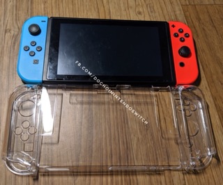 Case ốp lưng trong suốt full máy Nintendo Switch ( Version 1 & Version 2 ) / Nintendo Switch lite - Crystal Protector
