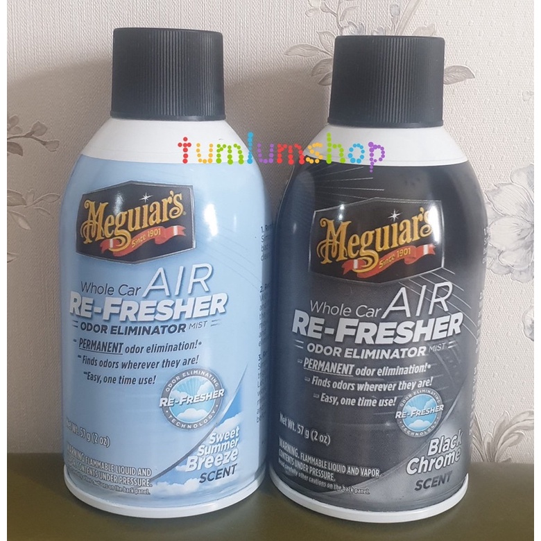 Meguiar's Air Re-Fresher - Xịt khử mùi khử khuẩn thơm xe ô tô