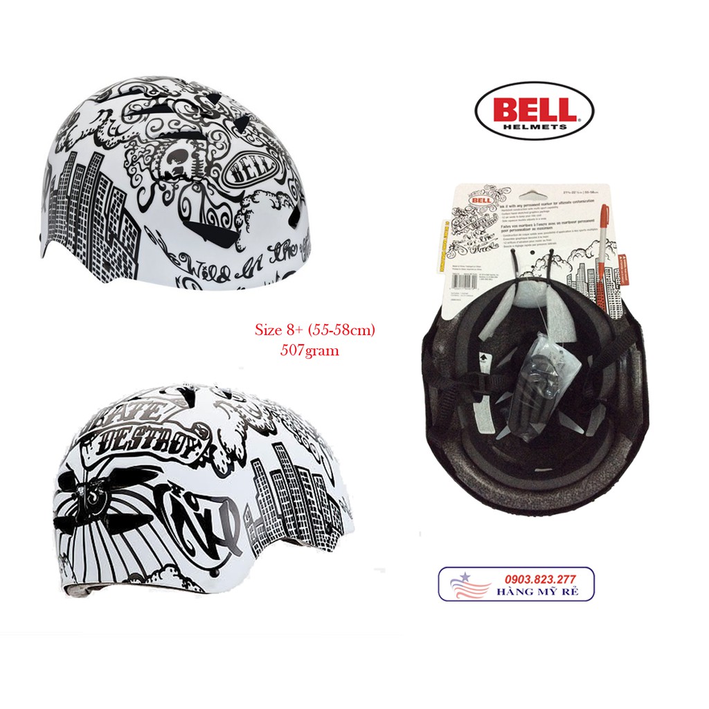Mũ Bảo Hiểm Bell Đạt Chuẩn An Toàn
