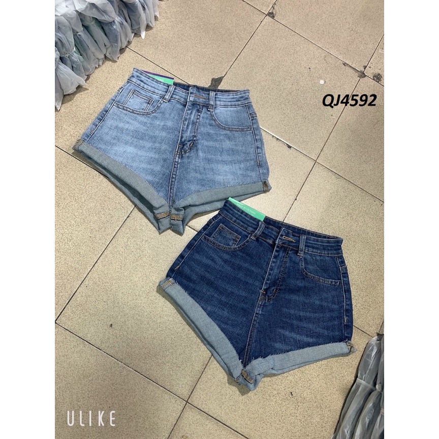 Quần Đùi Jeans Nữ Co Giãn Ôm Dáng QJ458