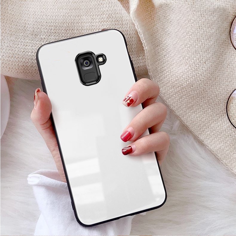 Ốp Lưng SAMSUNG GALAXY A6, J6,A8, A6 PLUS, A8 PLUS , J8 2018 Mặt kính gương sáng bóng cao cấp