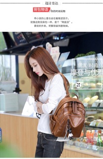 Balo gấu chất liệu da (TH93)