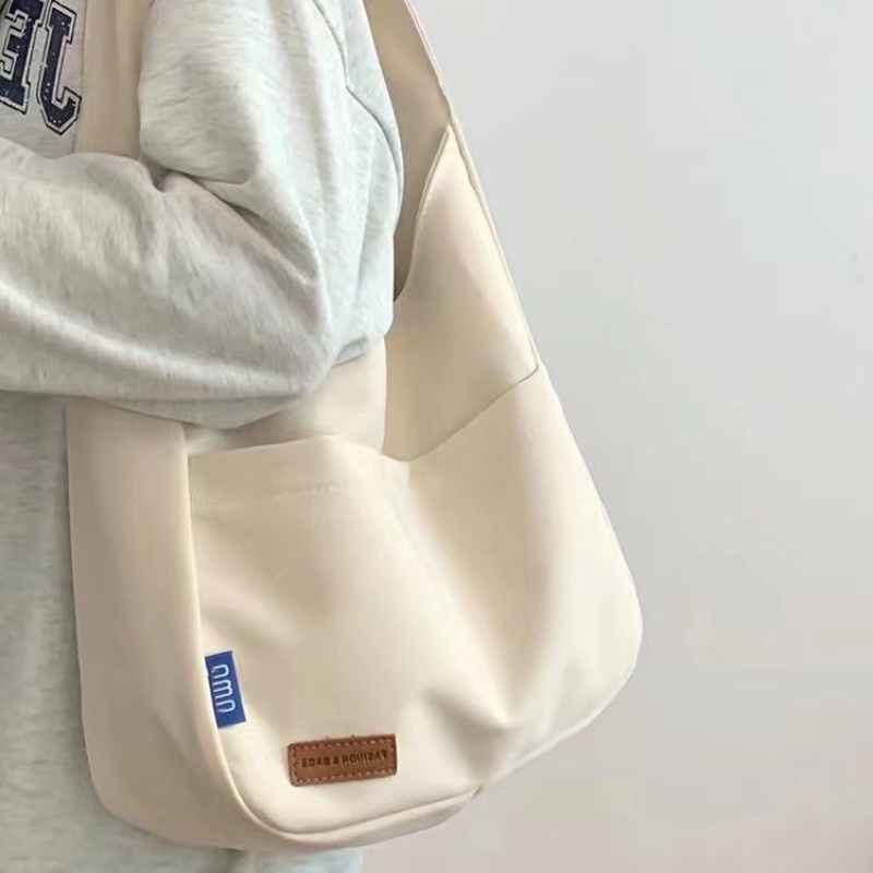 Túi Xách Canvas Sức Chứa Lớn Thiết Kế Mới Đơn Giản Thời Trang Theo Phong Cách Hàn Quốc Cho Nữ