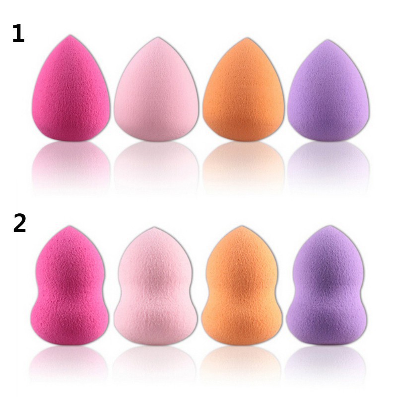 Set 4 Mút Trang Điểm Tán Kem Nền Ướt Và Khô Đa Năng