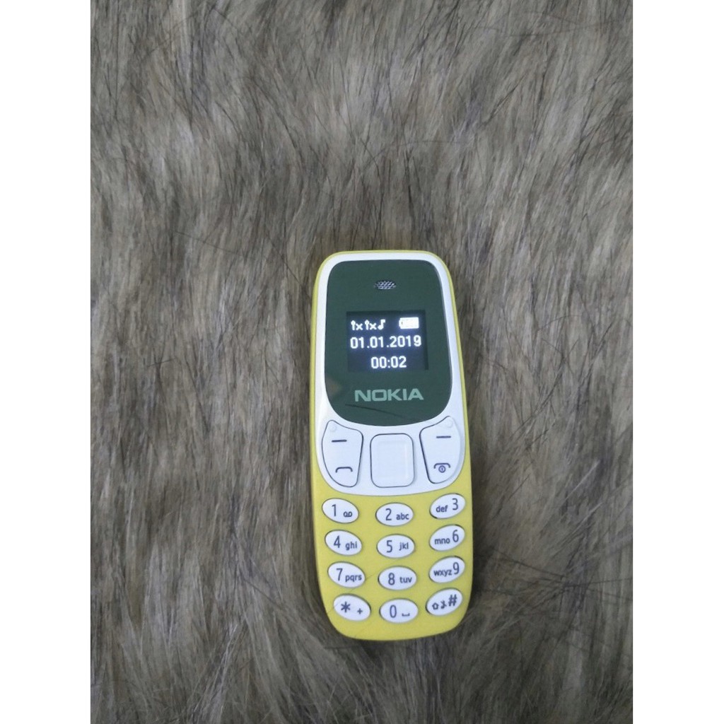 Điện thoại 3310 mini 2 sim bảo hành 12 tháng