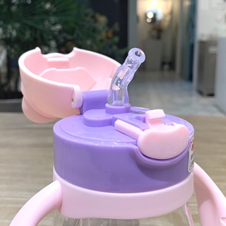 Bình nước Diller 2in 1(đầu ống hút+núm ti)