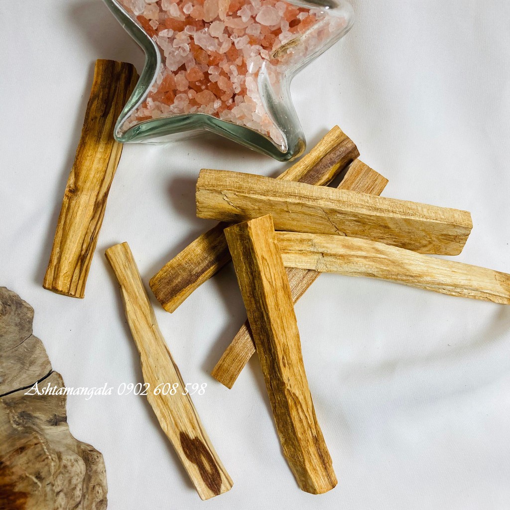 Gỗ Palo Santo Peru Trắc Xanh Loại Đậm Đặc Sản Phẩm Chính Hãng 100% thanh Tẩy Năng Lượng_THẢO MỘC XÔNG NHÀ