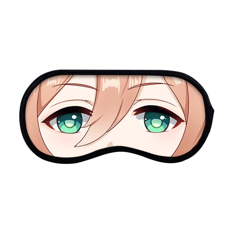 Miếng Bịt Mắt Ngủ Thoáng Khí In Hình Anime