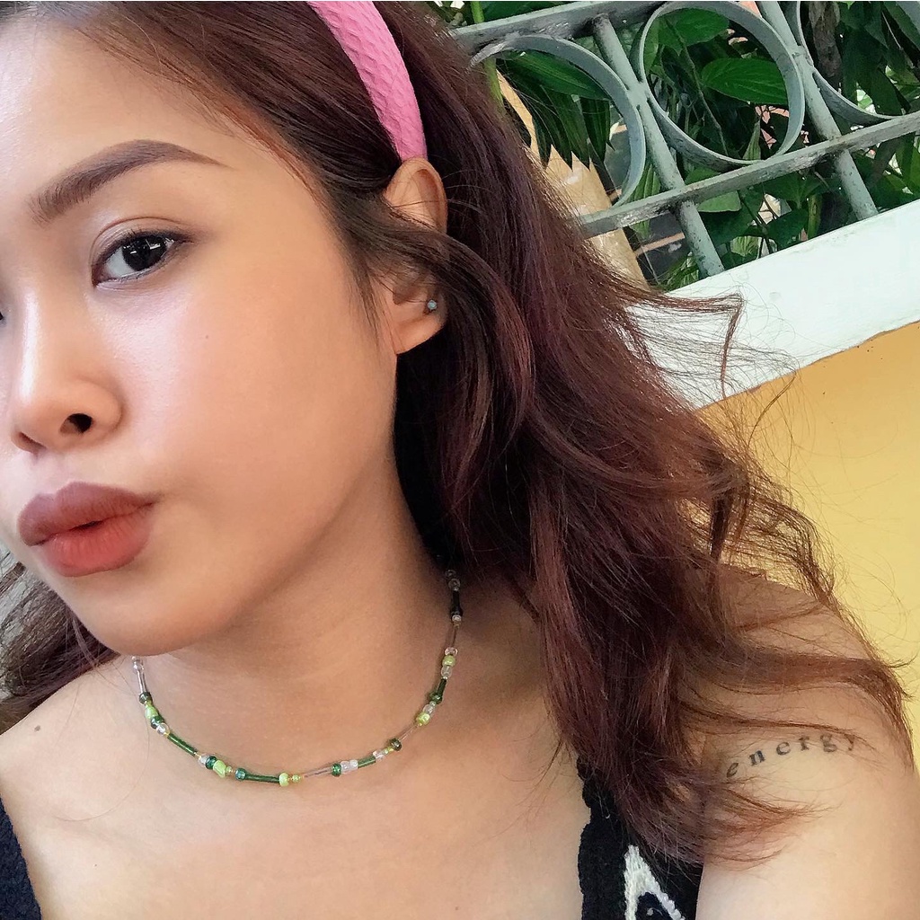 Dây chuyền ALL ABOUT GREEN  | HANDMADE | VALE.SOMETHINGBOHO