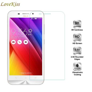 Kính cường lực Asus Zenfone Max / ZC550KL Kính trong suốt mài cạnh tặng kèm khăn lau.