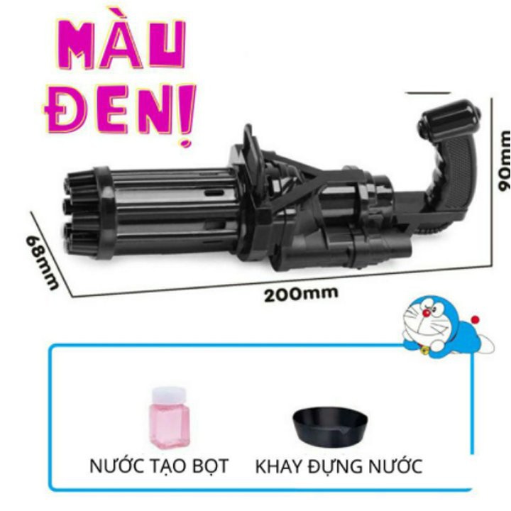 Súng bắn bong bóng xà phòng 8 nòng cỡ bự